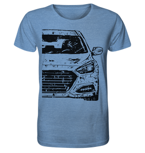 COD_HGKI40FLOLS - Organic Shirt (meliert)