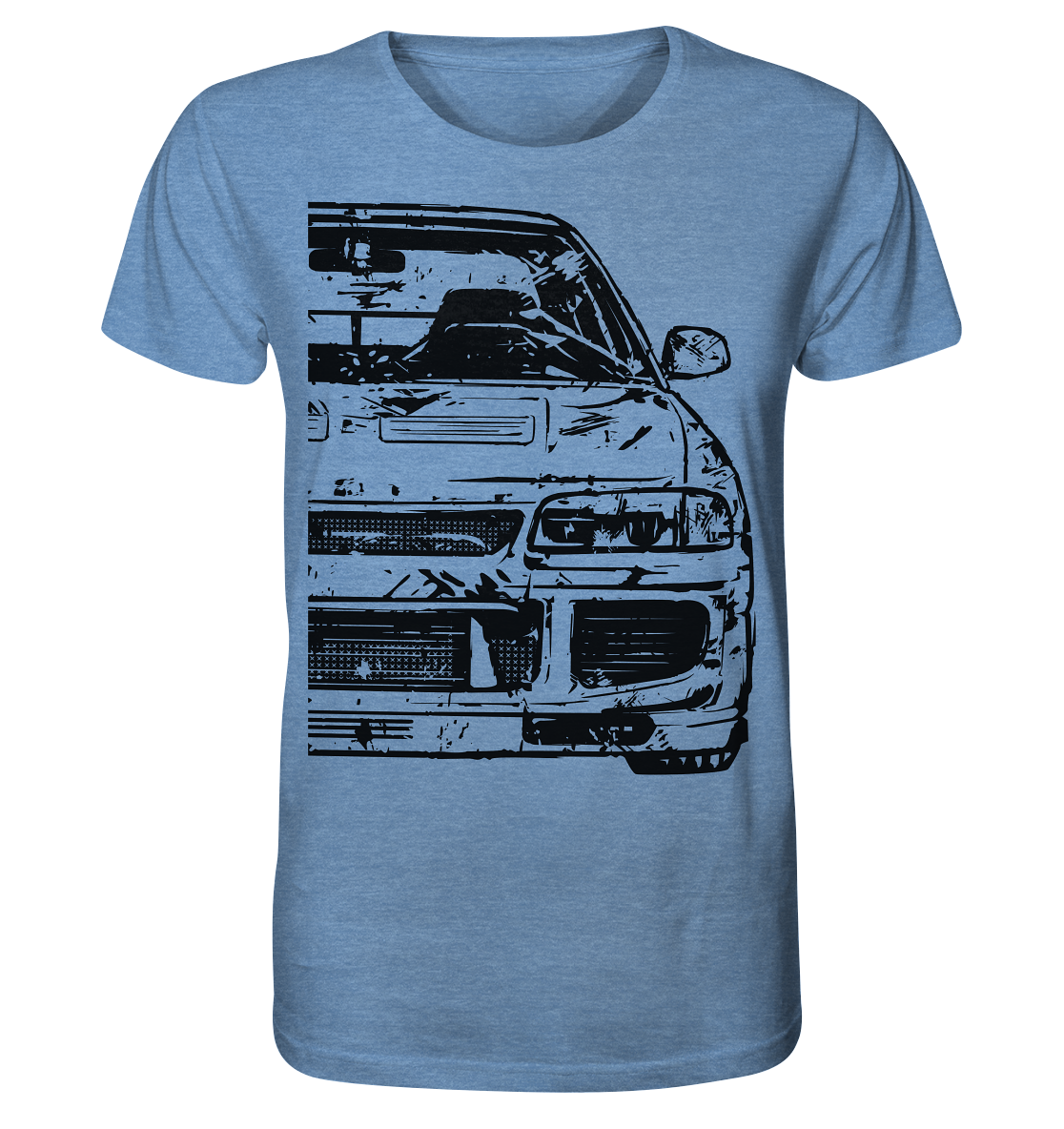 COD_MGKLE3OLS - Organic Shirt (meliert)