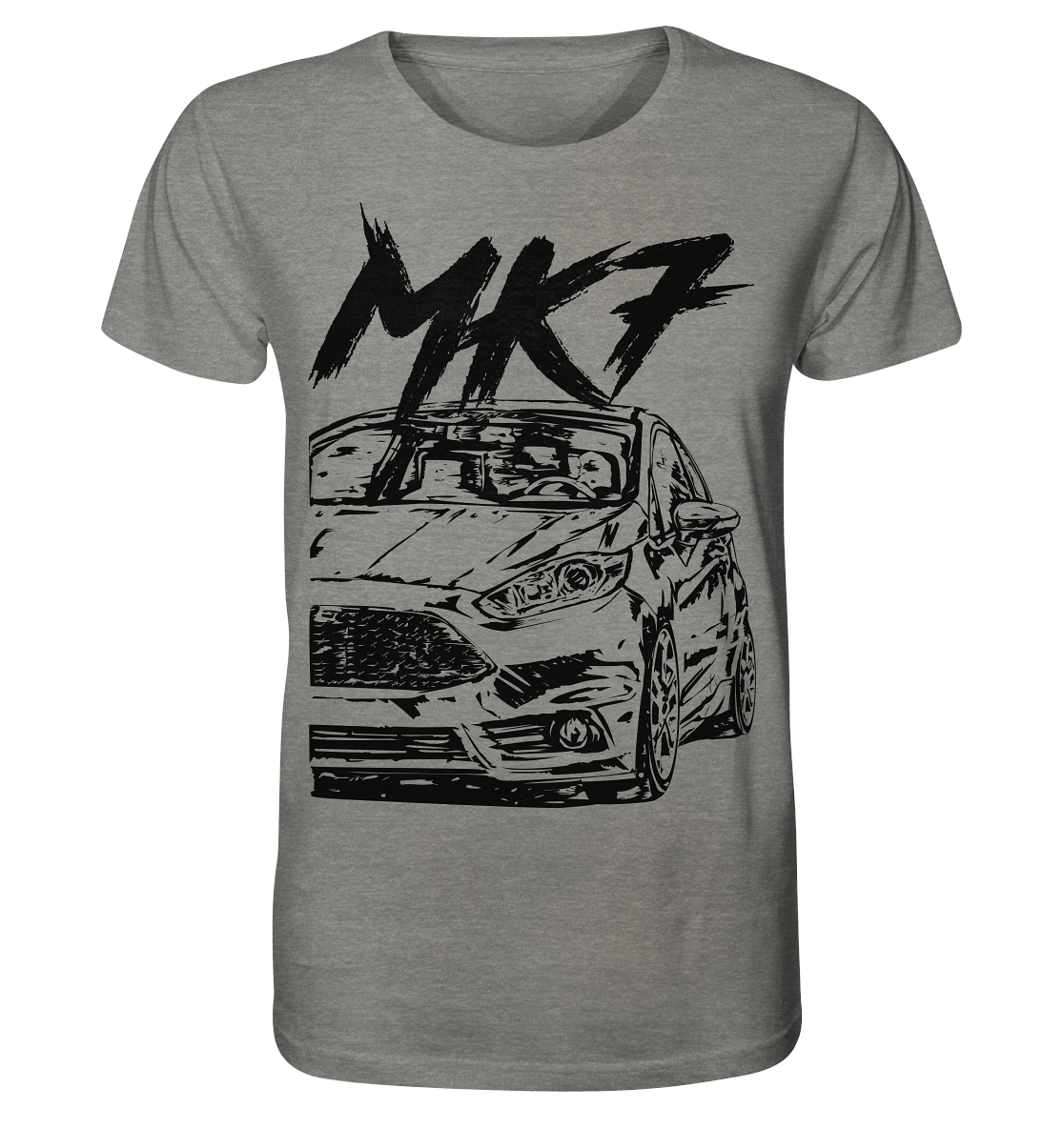 COD_FGKFI7DIRTY - Organic Shirt (meliert)