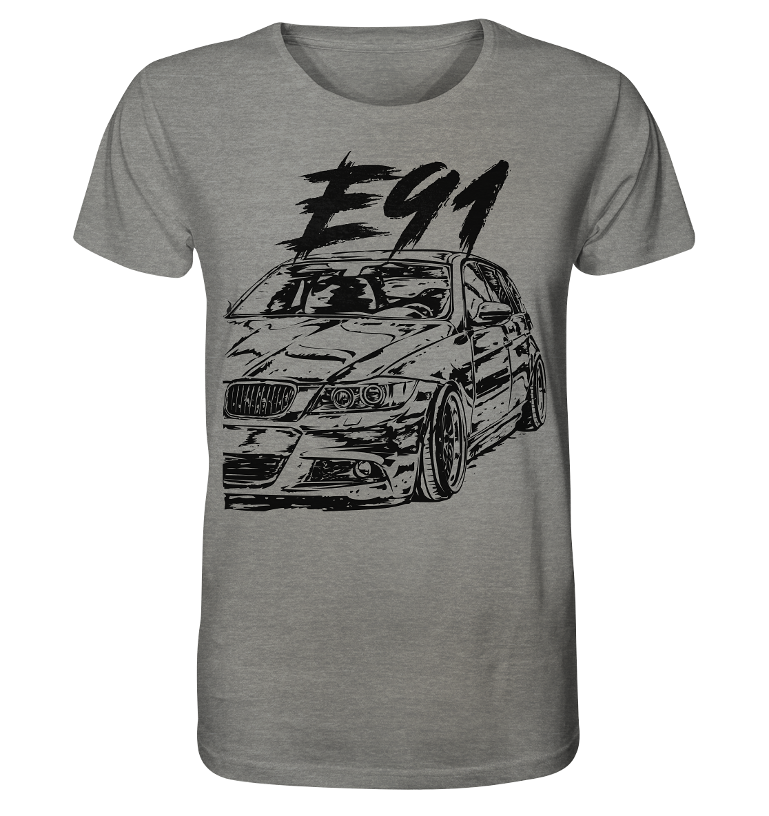 COD_BGKE91DIRTY - Organic Shirt (meliert)