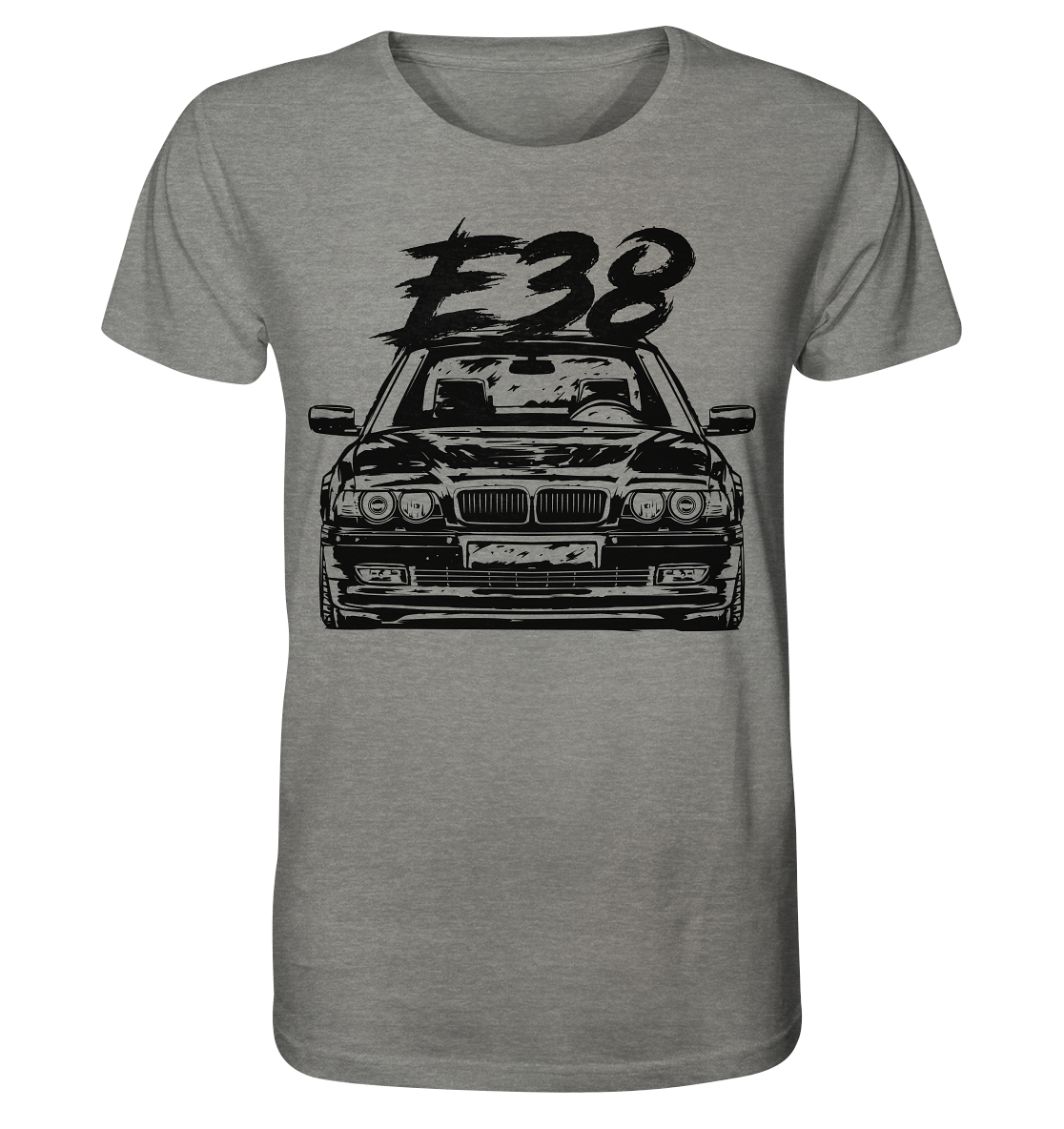 COD_BGKE38FULLDIRTY - Organic Shirt (meliert)