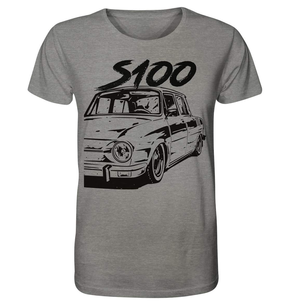 COD_SGKS100DIRTY - Organic Shirt (meliert)