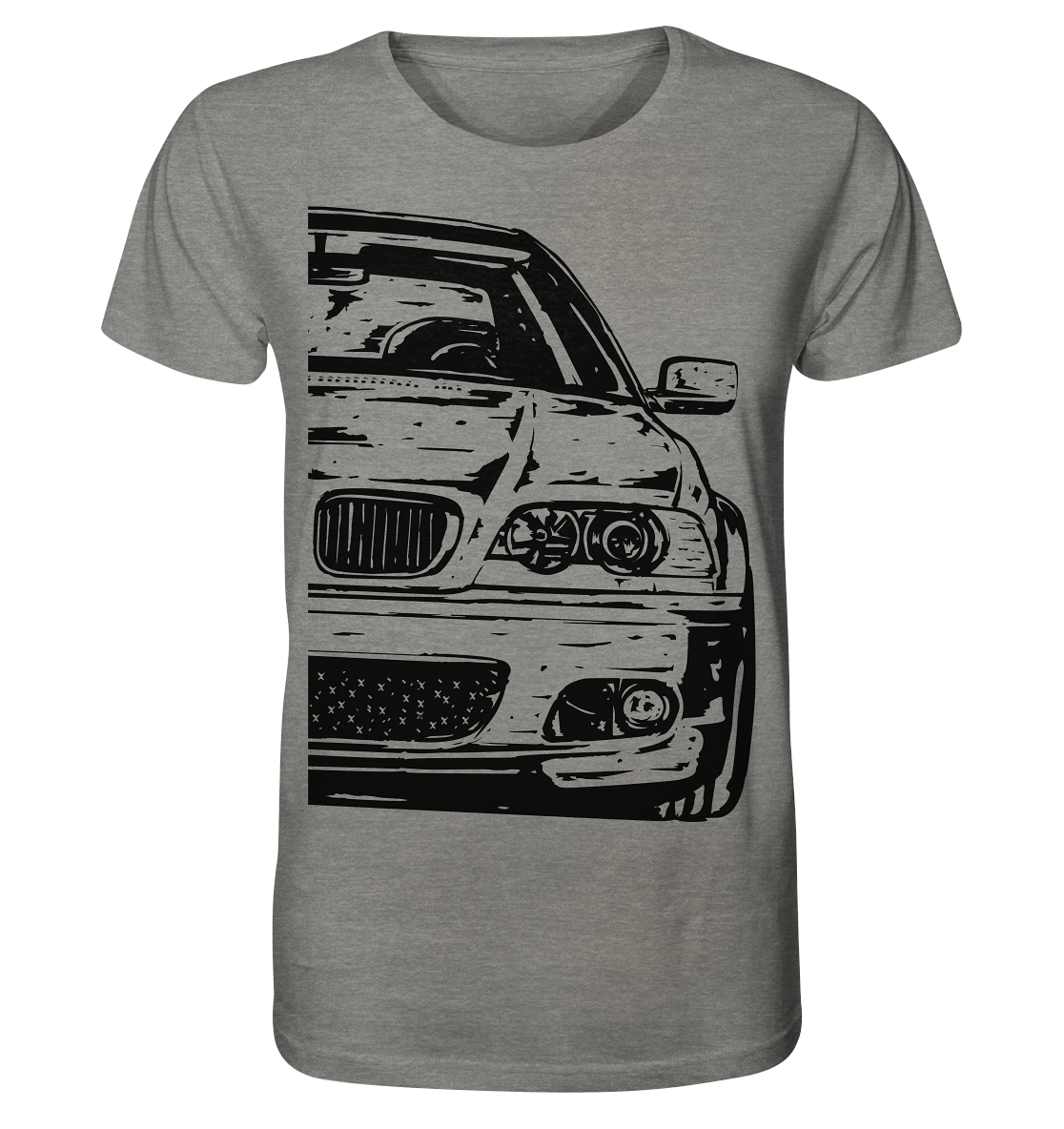 COD_BGKE46OLS - Organic Shirt (meliert)