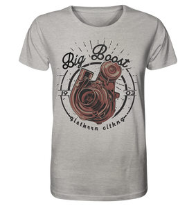 Codallg_BigBoost - Organic Shirt (meliert)