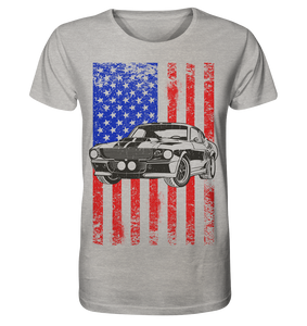 COD_FGKMFLAG - Organic Shirt (meliert)