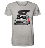 Lade das Bild in den Galerie-Viewer, COD_FGKF3STTSKULL - Organic Shirt (meliert)
