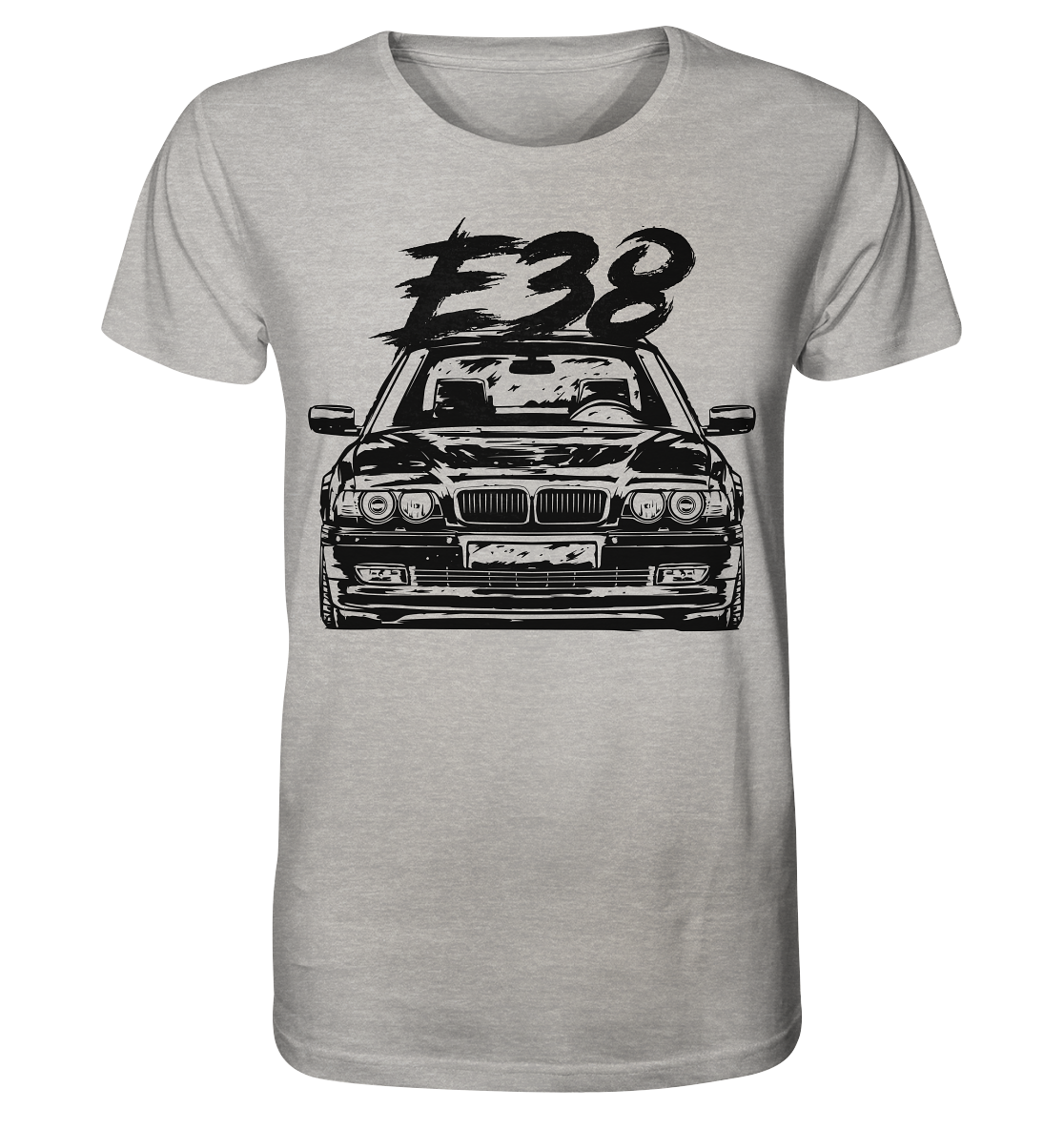 COD_BGKE38FULLDIRTY - Organic Shirt (meliert)