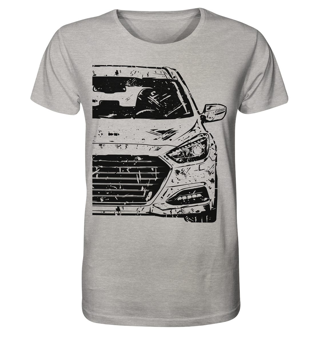 COD_HGKI40FLOLS - Organic Shirt (meliert)