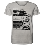 Lade das Bild in den Galerie-Viewer, COD_HGKI40FLOLS - Organic Shirt (meliert)
