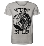 Lade das Bild in den Galerie-Viewer, Codallg_GuterRad - Organic Shirt (meliert)
