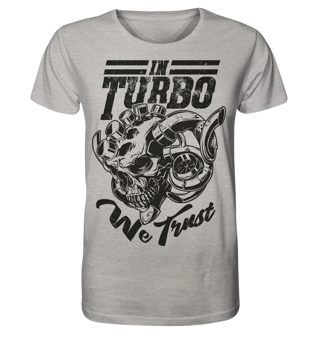 CODAllg_INTURBOWETRUST - Organic Shirt (meliert)