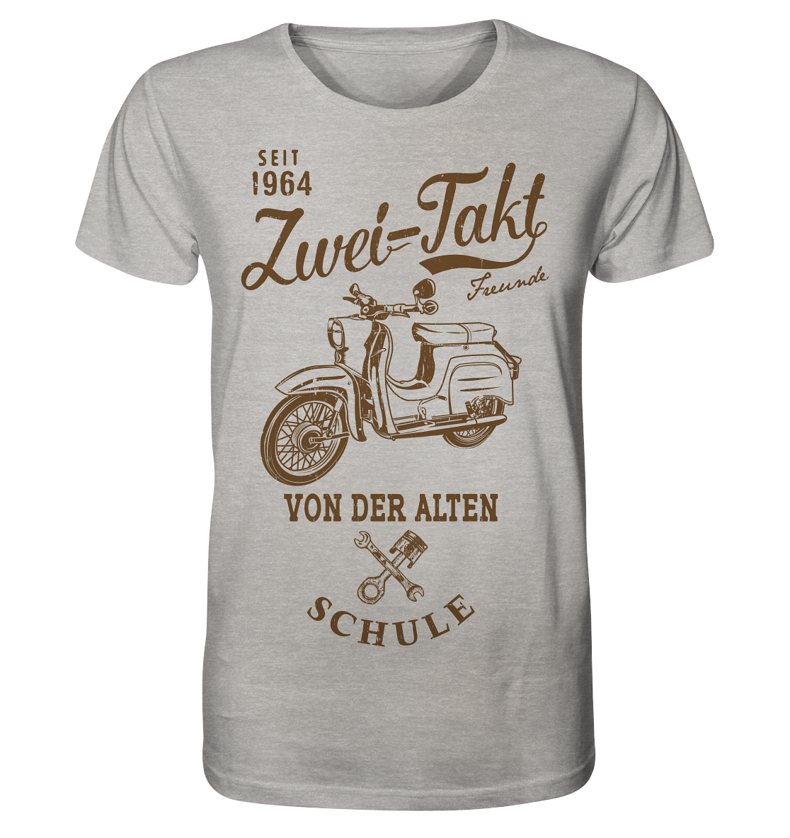 COD_SGKSzweitaktfreunde - Organic Shirt (meliert)