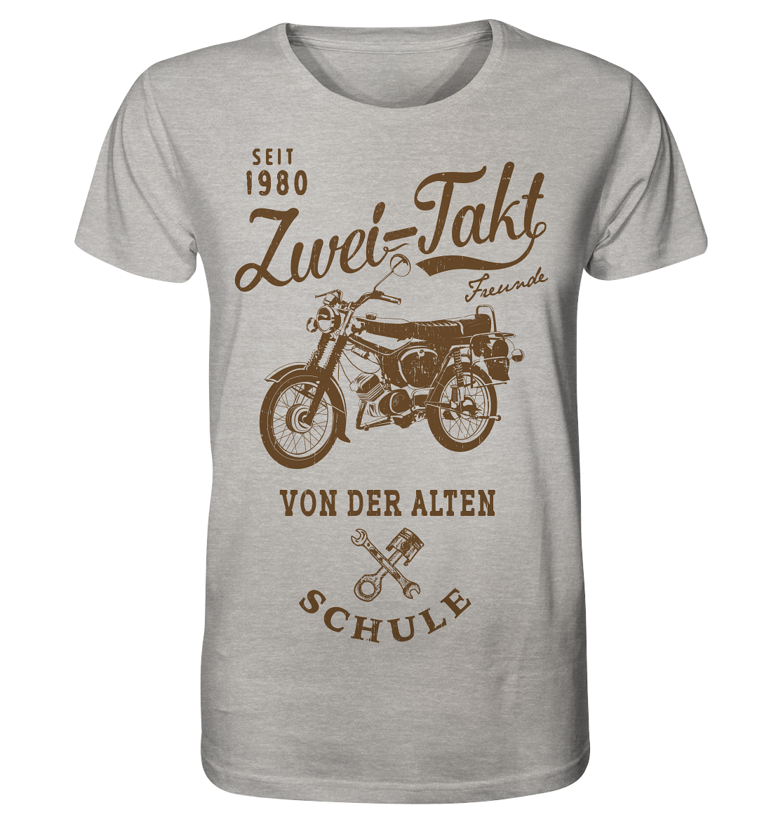 COD_SGKS51zweitaktfreunde - Organic Shirt (meliert)