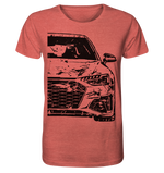 Lade das Bild in den Galerie-Viewer, COD_AGKS4B9LFLOLS - Organic Shirt (meliert)
