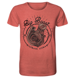 Lade das Bild in den Galerie-Viewer, Codallg_BigBoost - Organic Shirt (meliert)
