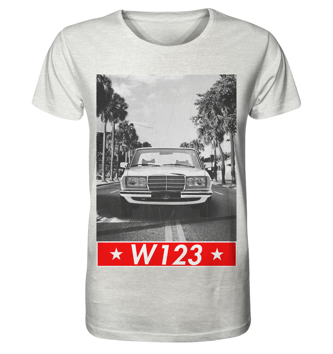 COD_MGKW123PBRS - Organic Shirt (meliert)