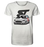Lade das Bild in den Galerie-Viewer, COD_FGKF3STTSKULL - Organic Shirt (meliert)

