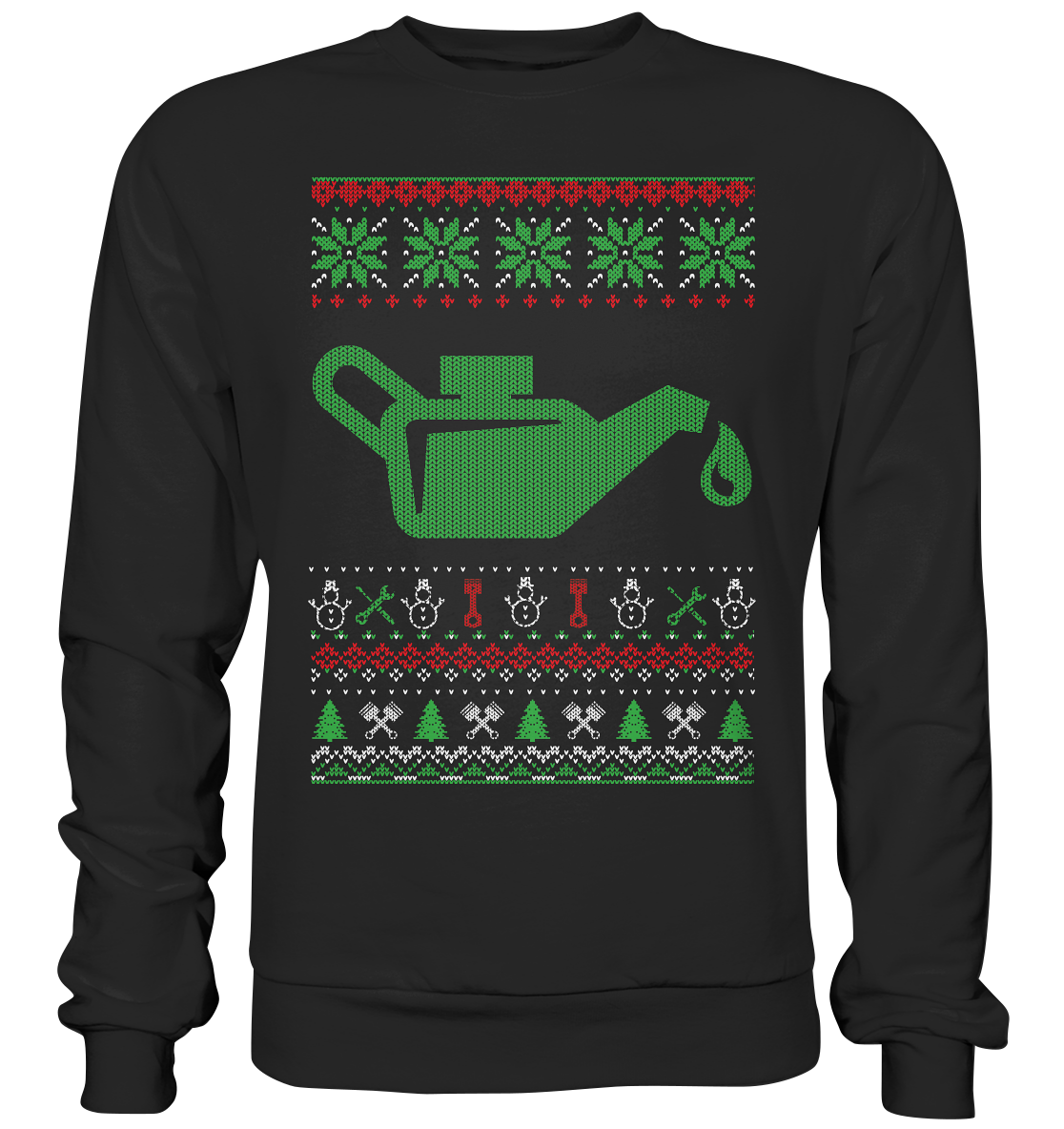 Allg_Öllampe Ugly-Premium Sweatshirt
