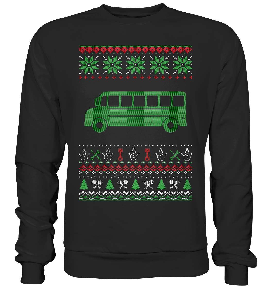 ALLG_Schulbus Ugly-Premium Sweatshirt