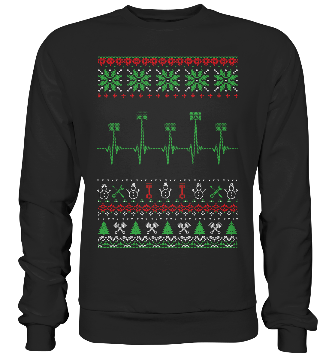 ALLG_5 Zylinder Ugly-Premium Sweatshirt