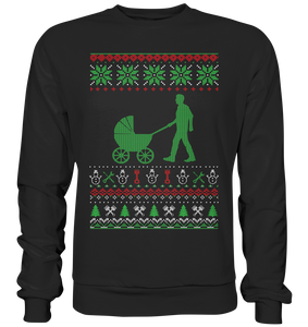 Allg_Walking Dad Ugly-Premium Sweatshirt