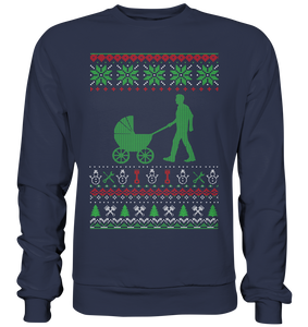Allg_Walking Dad Ugly-Premium Sweatshirt