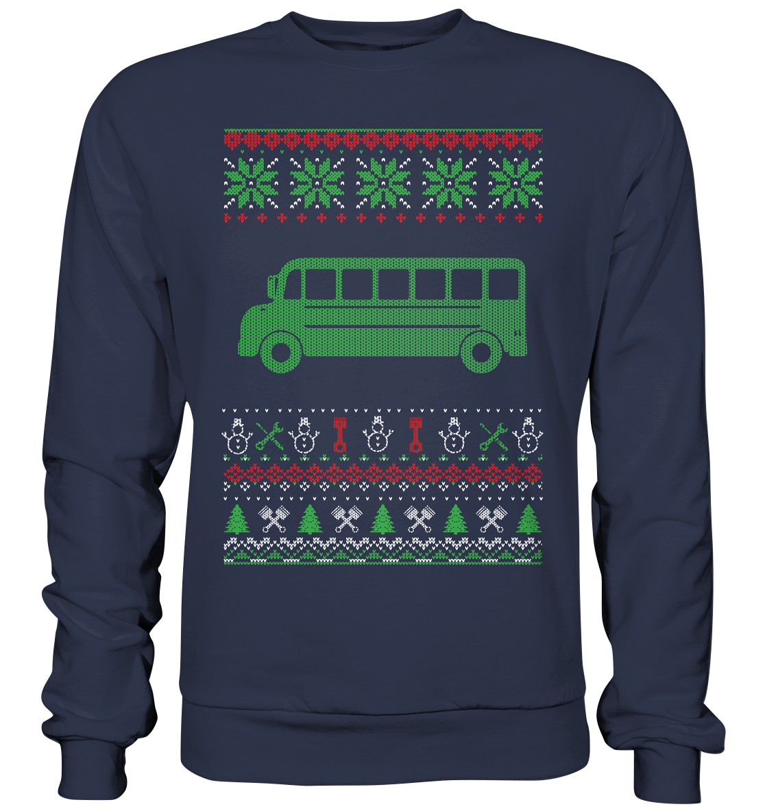 ALLG_Schulbus Ugly-Premium Sweatshirt