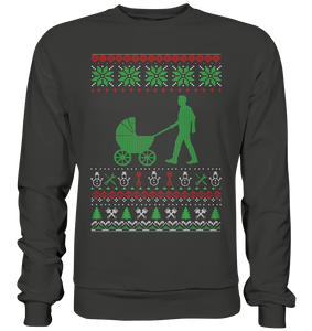 Allg_Walking Dad Ugly-Premium Sweatshirt