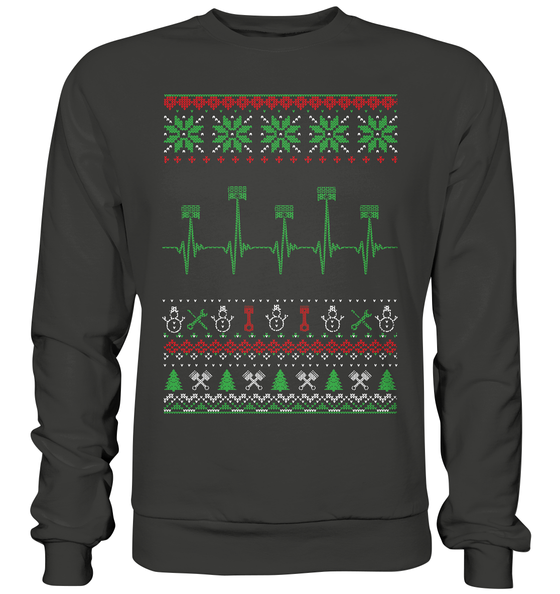 ALLG_5 Zylinder Ugly-Premium Sweatshirt