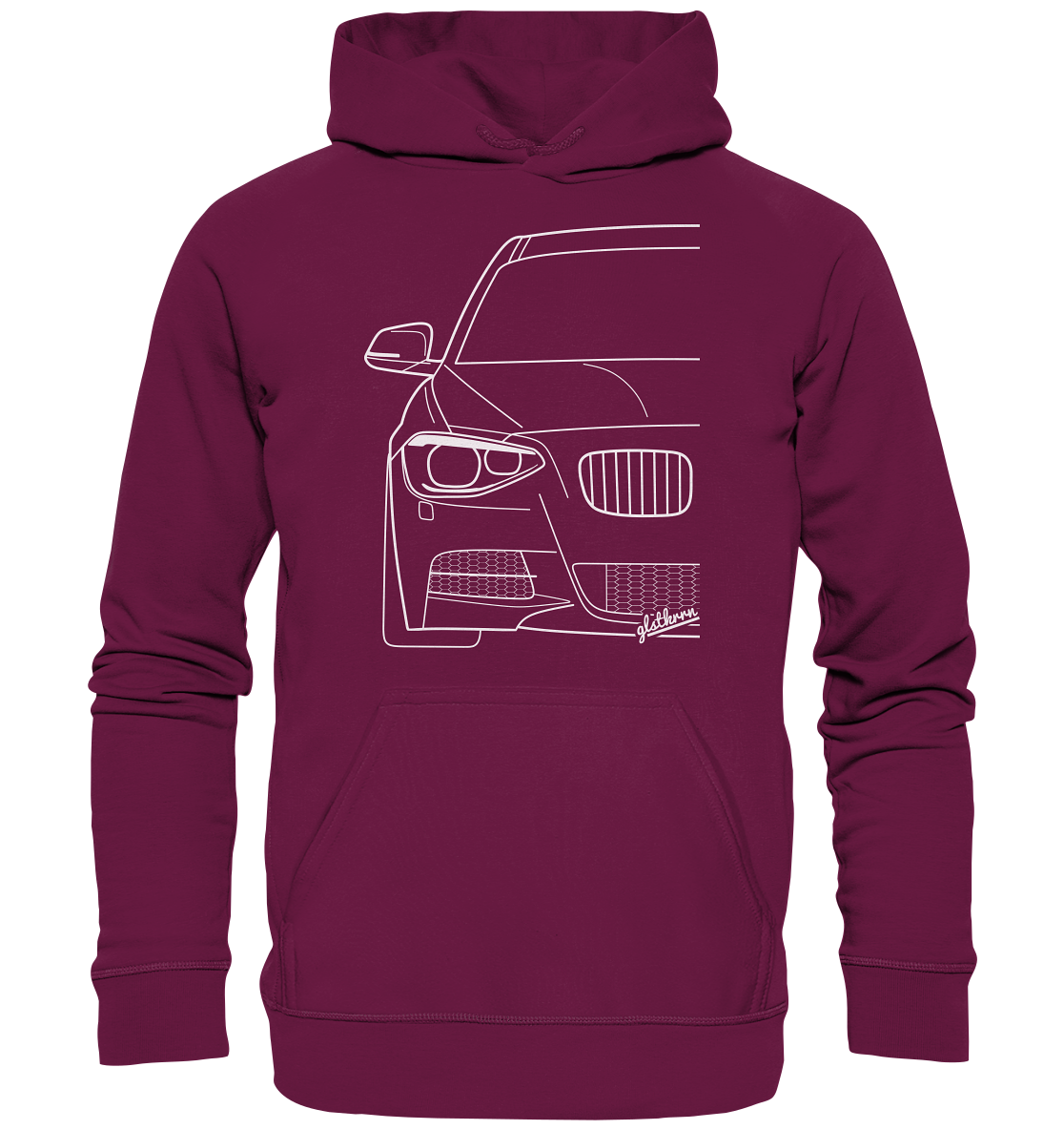 BGKF20VFLHD Premium Unisex Hoodie