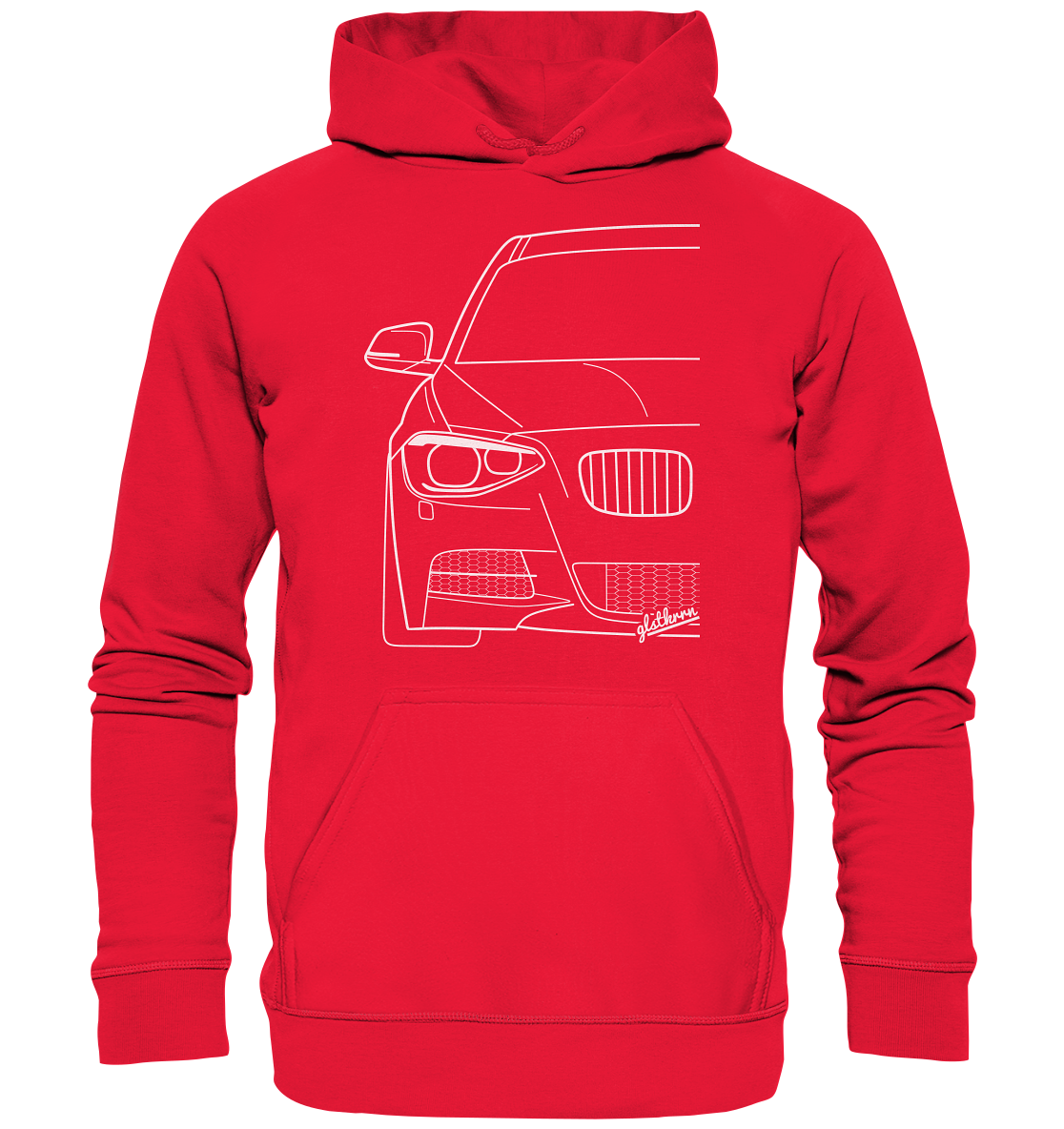 BGKF20VFLHD Premium Unisex Hoodie