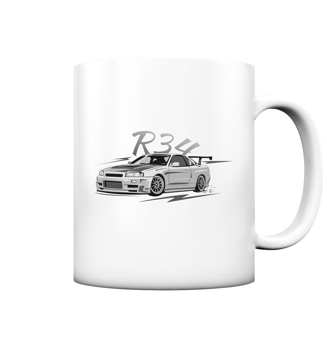 NGKSR34OSKULL - Tasse (matt)