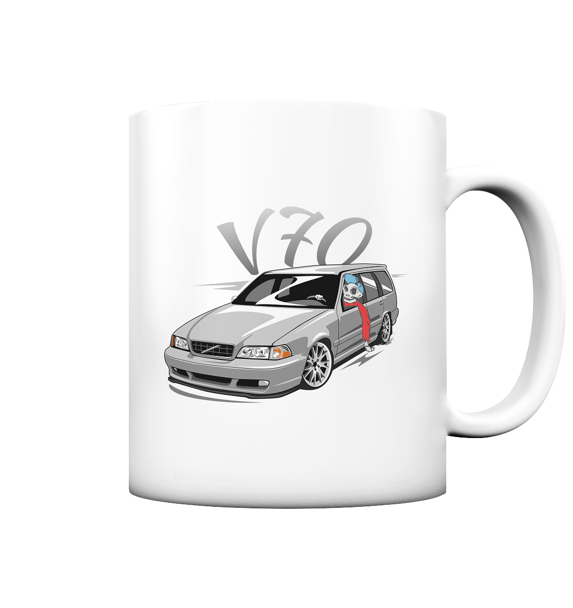 VGKV70SKULL - Tasse (matt)-Tasse matt