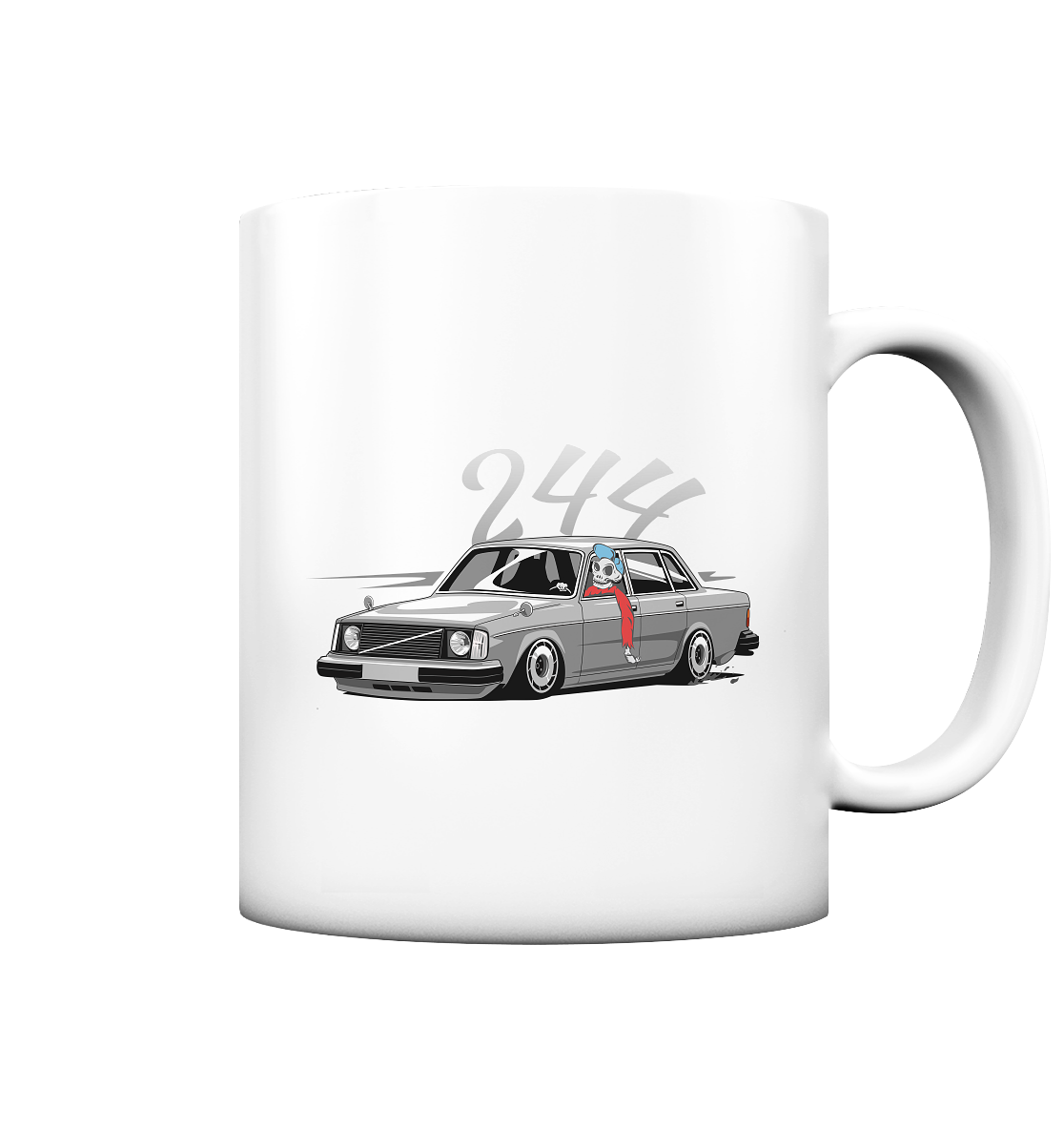VGK244SKULL - Tasse (matt)-Tasse matt