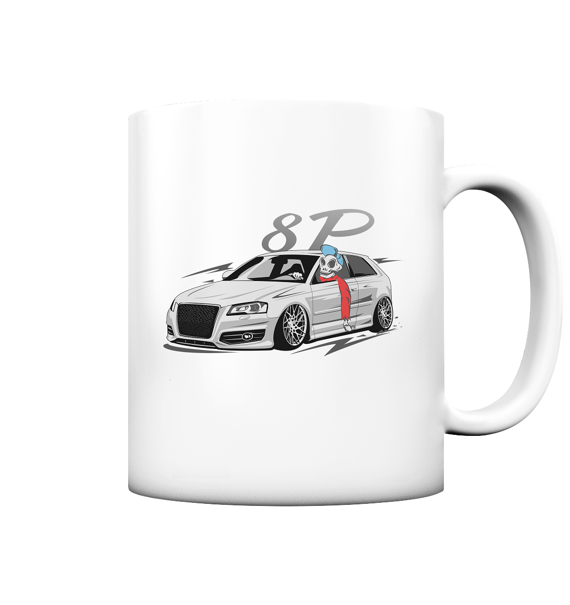 AGKS38PSKULL - Tasse (matt)