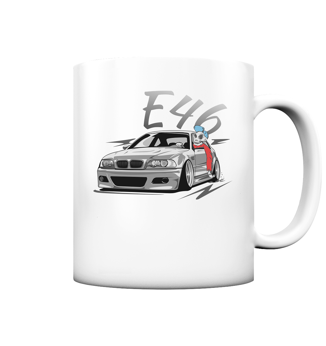 BGKE46SKULL - Tasse (matt)
