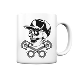 Lade das Bild in den Galerie-Viewer, ALLG_SkullKolbenHD - Tasse (matt)
