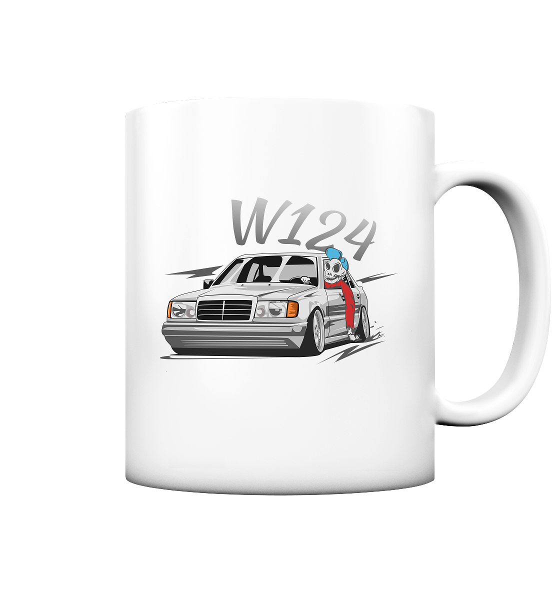 MGKW124SKULL - Tasse (matt)