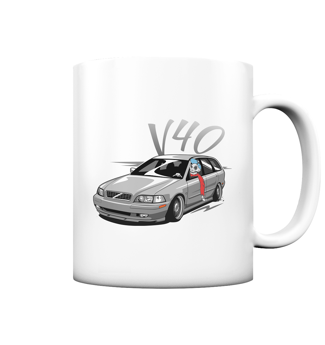 VGKV40SKULL - Tasse (matt)-Tasse matt
