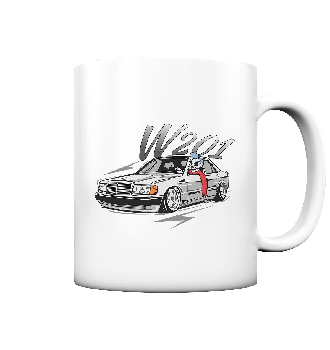 MGKW201SKULL - Tasse (matt)