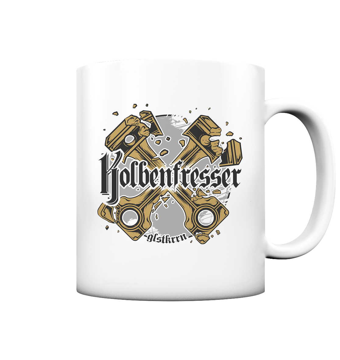 ALLG_Kolbenfresser - Tasse (matt)