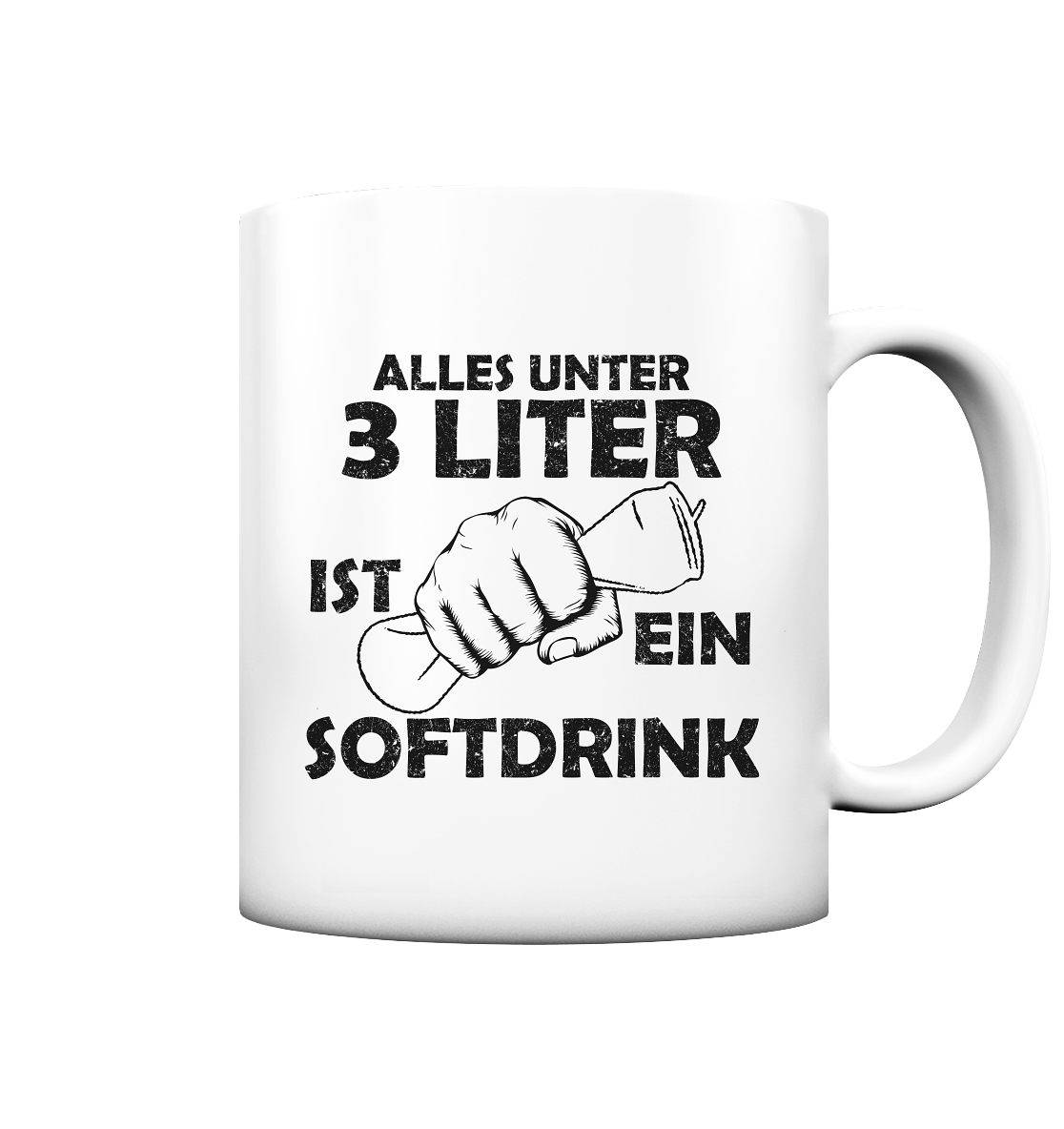 ALLG_3Liter - Tasse (matt)