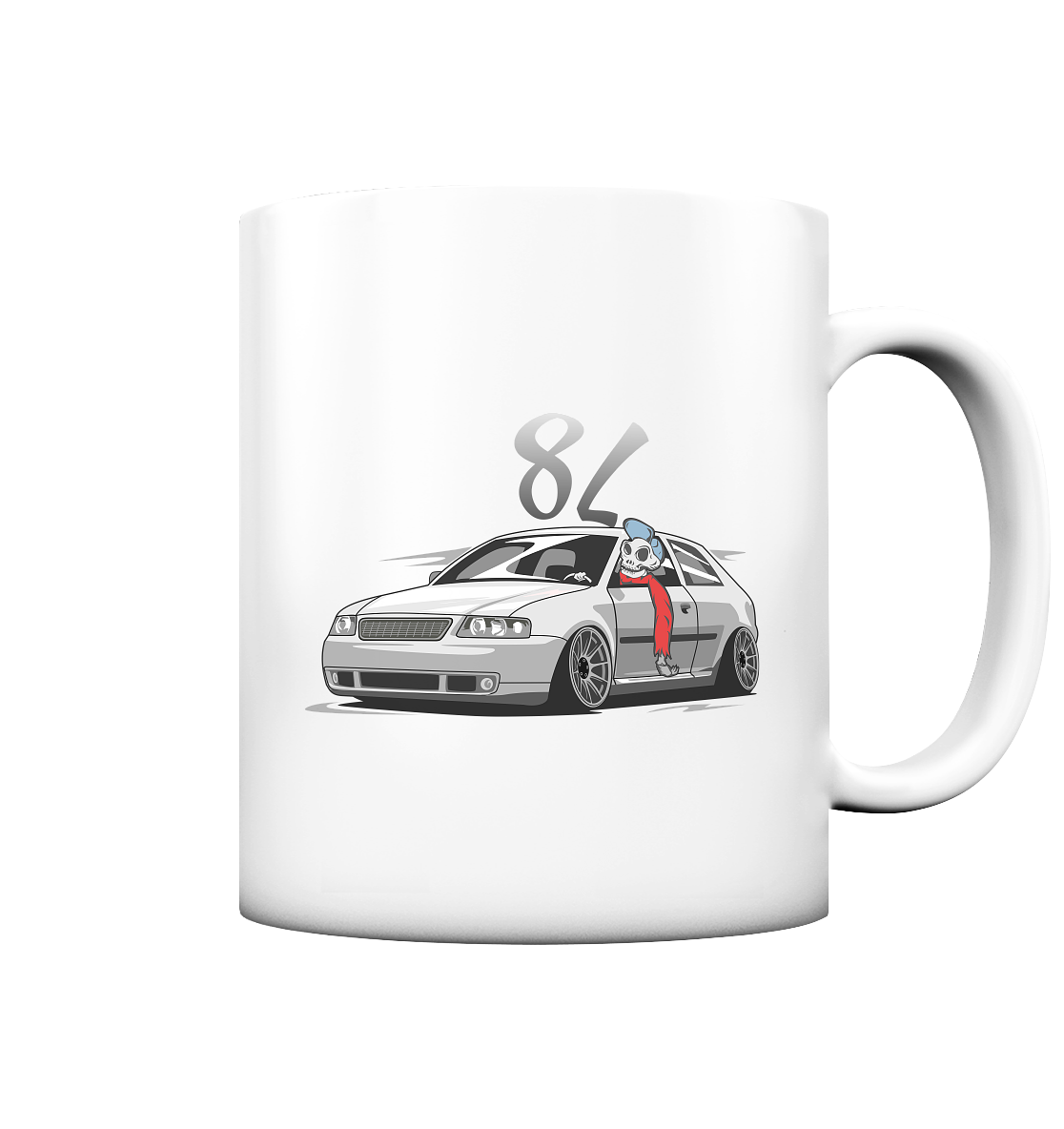 CODTAS_AGKS38LSKULL - Tasse matt