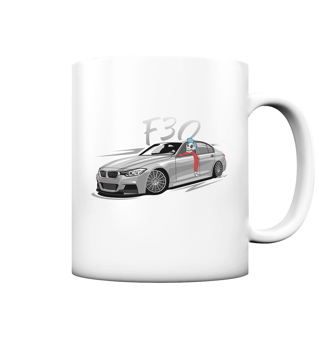 BGKF30SKULL - Tasse (matt)